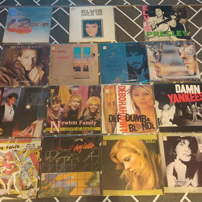 [BUNJANG] Various Artists 16x LP Vinyl Records Collection / 팝 LP레코드판 16장-11 판매합니다.