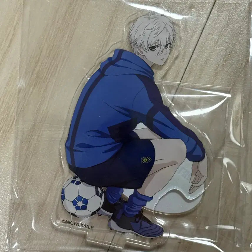 [BUNJANG] Blue Lock Nagi Seishiro Character Acrylic Stand + Keyring + Card Bundle Set / (일괄) 블루록 나기 세이시로 캬라도리 아크릴스탠드+키링+카드