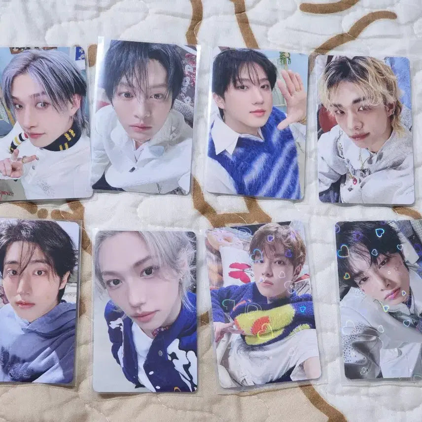 [BUNJANG] Stray Kids Fan Meeting MD Goods OT8 Photocard / 스키즈 팬미팅 md 굿즈 4만원 특전 ot8 포카