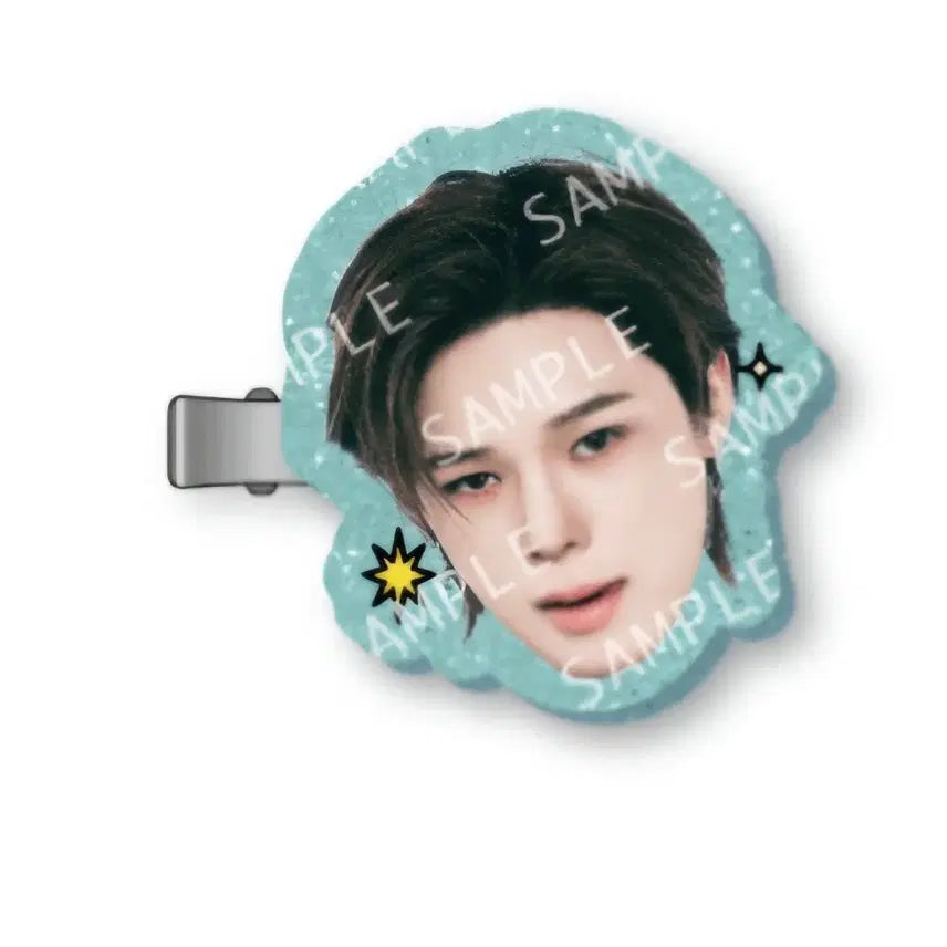 [BUNJANG]  &amp;TEAM K Glitter Version Hair Clip / 앤팀 헤어클립 BTW 케이