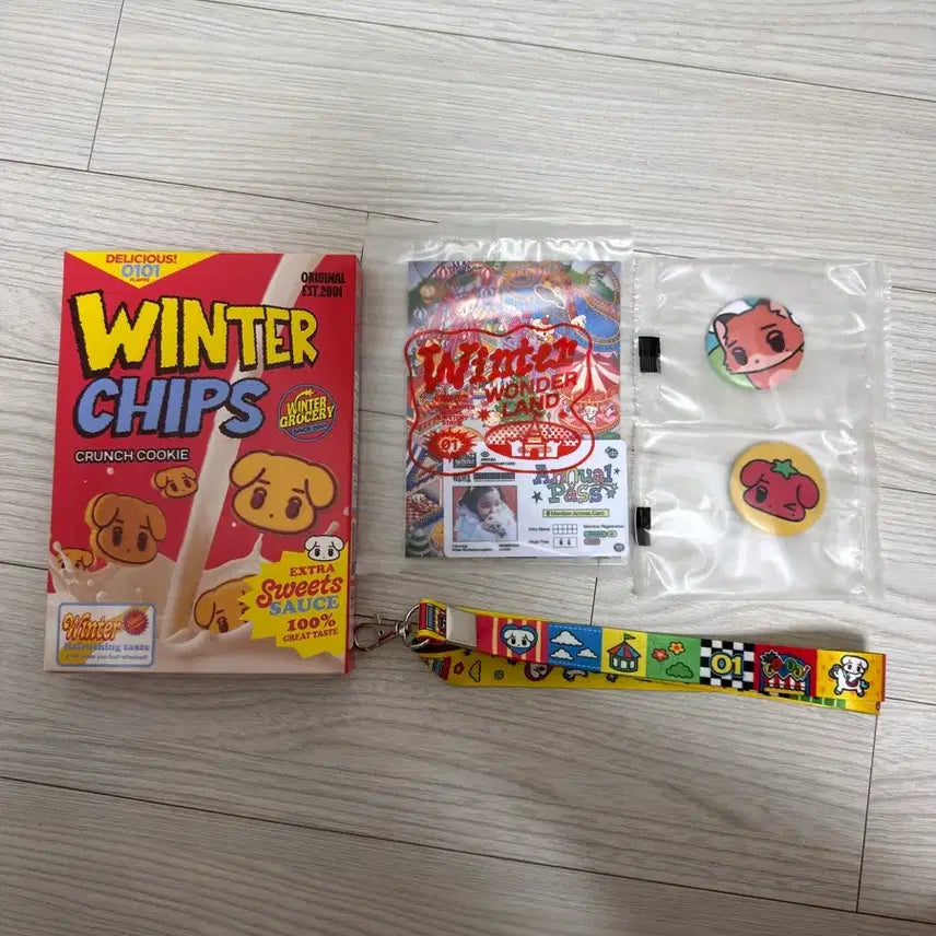 [BUNJANG] aespa Winter Birthday Cafe Wonderland Basic POB / 에스파 윈터 직직이 생일카페 원더랜드
