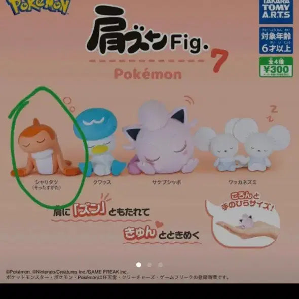 [BUNJANG] Pokemon Stufful Gacha Figure / 포켓몬스터 싸리용 가챠 피규어