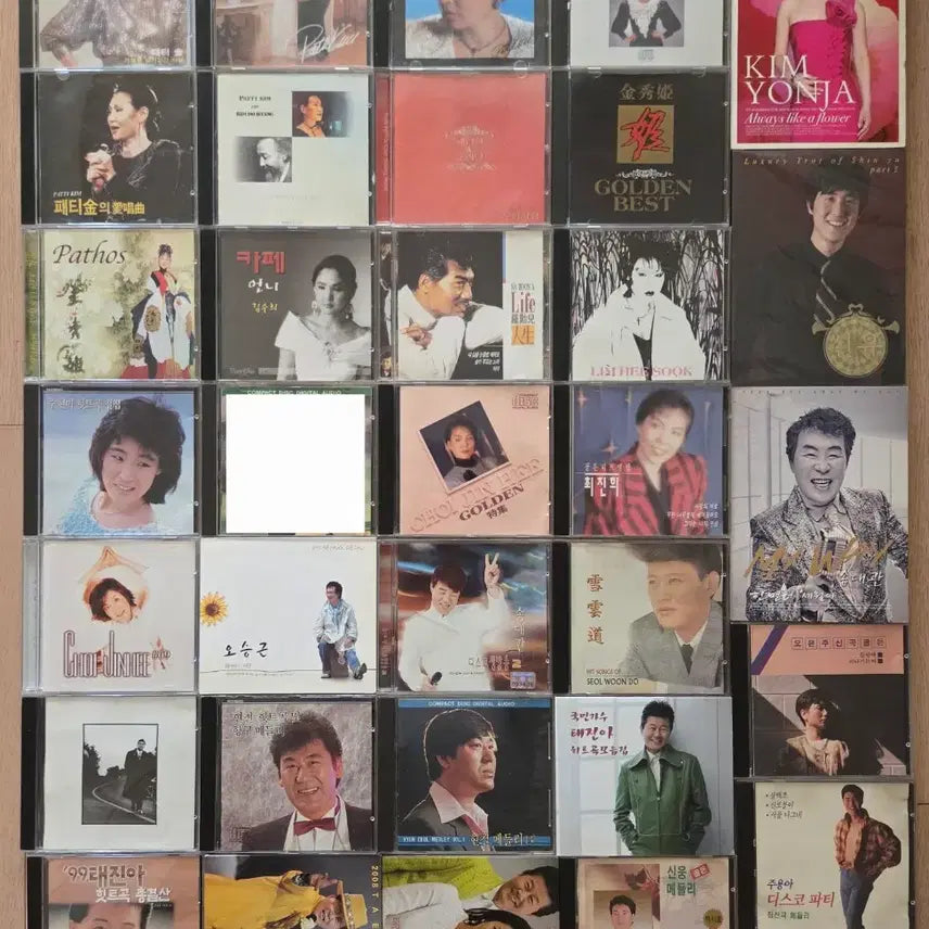 [BUNJANG] Various Artists Korean Trot &amp; Pop Compilation CDs / 대중 가요CD(김연자 김수희 임희숙 주현미 최진희 패티김 편승엽)