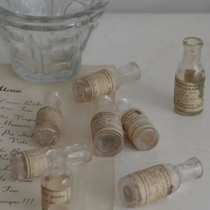 [BUNJANG] 1930s French Vintage Mini Bottle Set (2) / 1930&