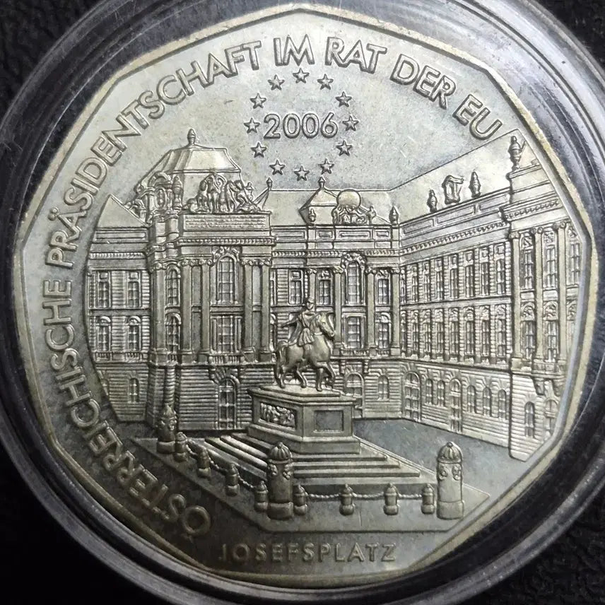 [BUNJANG] Austria 2006 5 Euro Josefplatz Commemorative Silver Coin / 오스트리아 유로 기념 은화 2006년 5유로 요제프 광장
