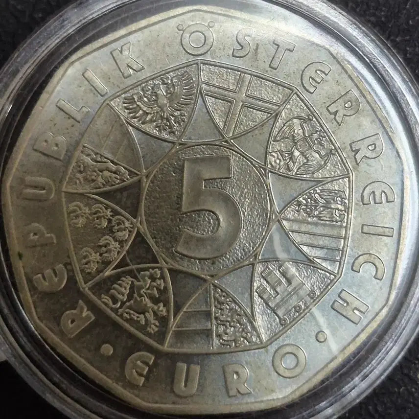[BUNJANG] 2007 5 Euro Silver Coin - 100th Anniversary of Suffrage Reform / 2007년100주년 선거권 개혁 기념 5유로. 은화. 미사용