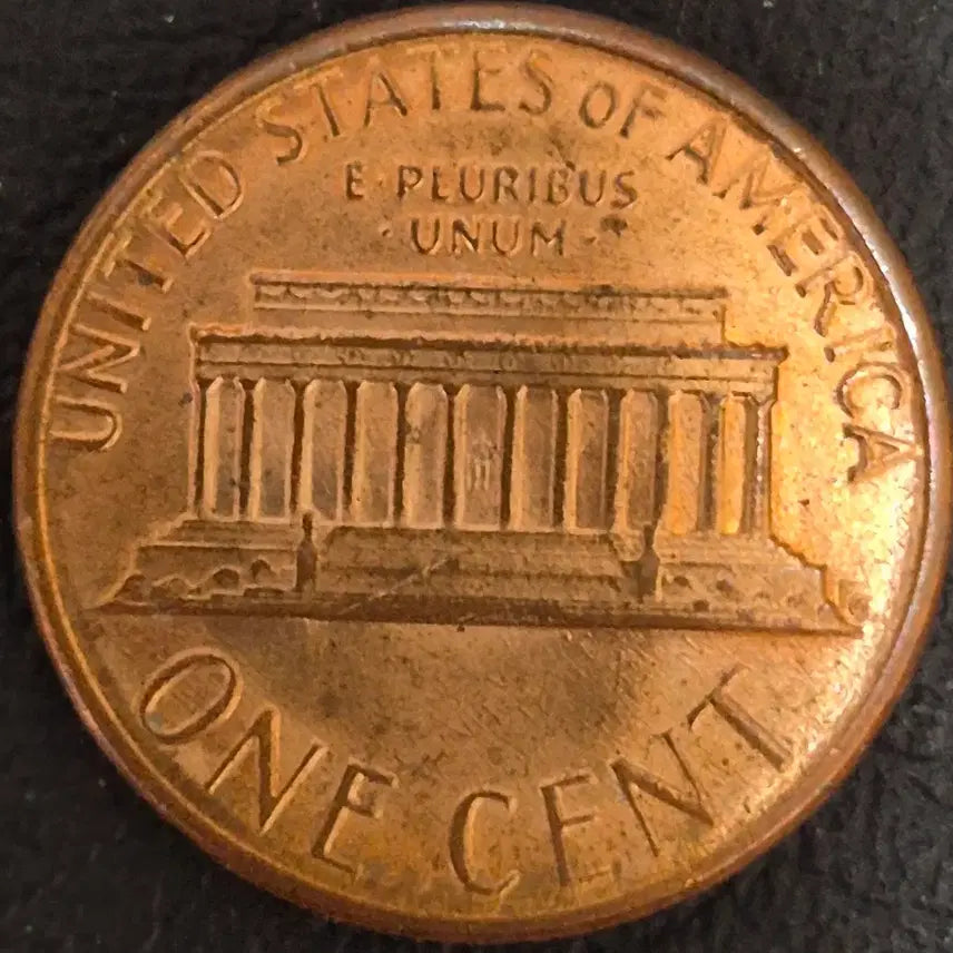 [BUNJANG] 1986 Lincoln Cent Rim Struck Error Coin / 1986년.  링컨 센트  림 압인 에러