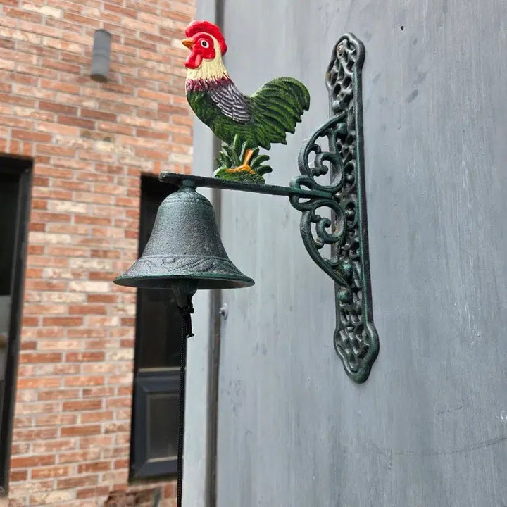 [BUNJANG] Vintage Cast Iron Rooster Bell / 빈티지 닭 주물 종