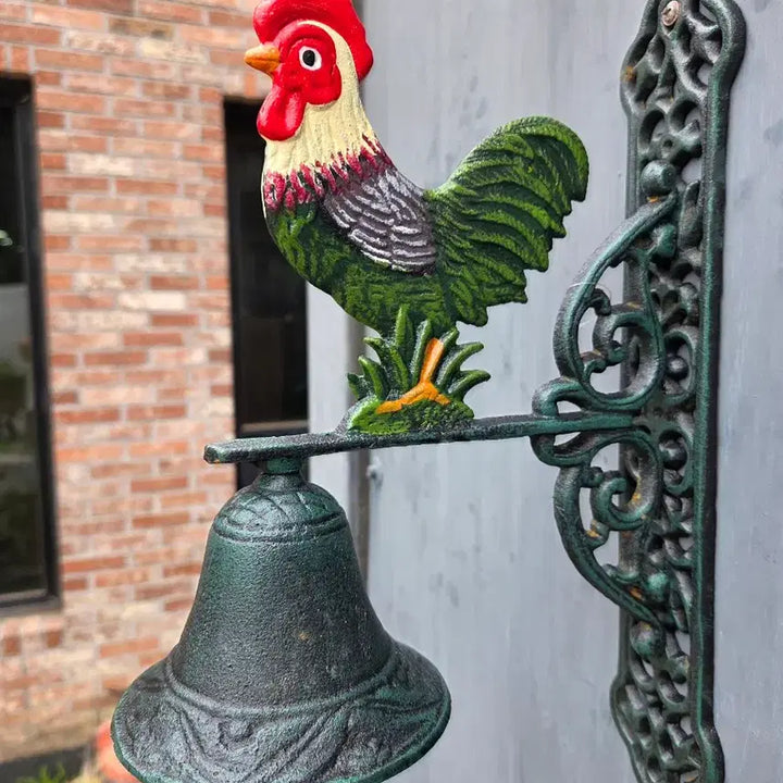 [BUNJANG] Vintage Cast Iron Rooster Bell / 빈티지 닭 주물 종