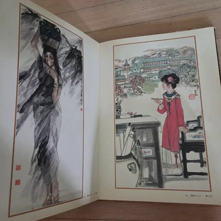 [BUNJANG] Tang Dynasty Chinese Painting Book Antique / 당대 중국화