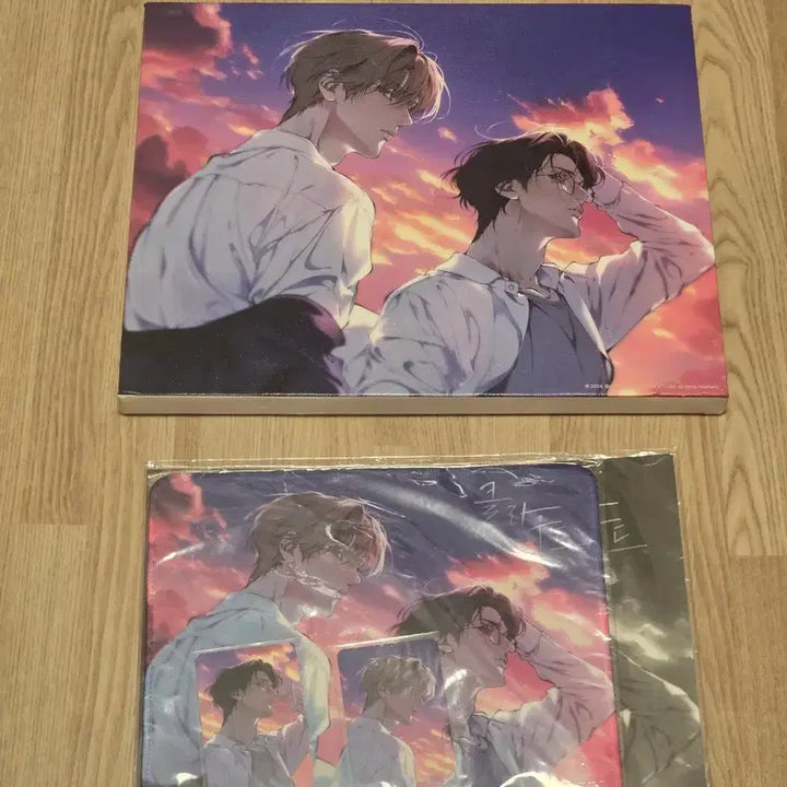 [BUNJANG] Cloud Photocard, Mousepad, and Canvas Bundle Set / 클라우드 포카+마우스패드+캔버스
