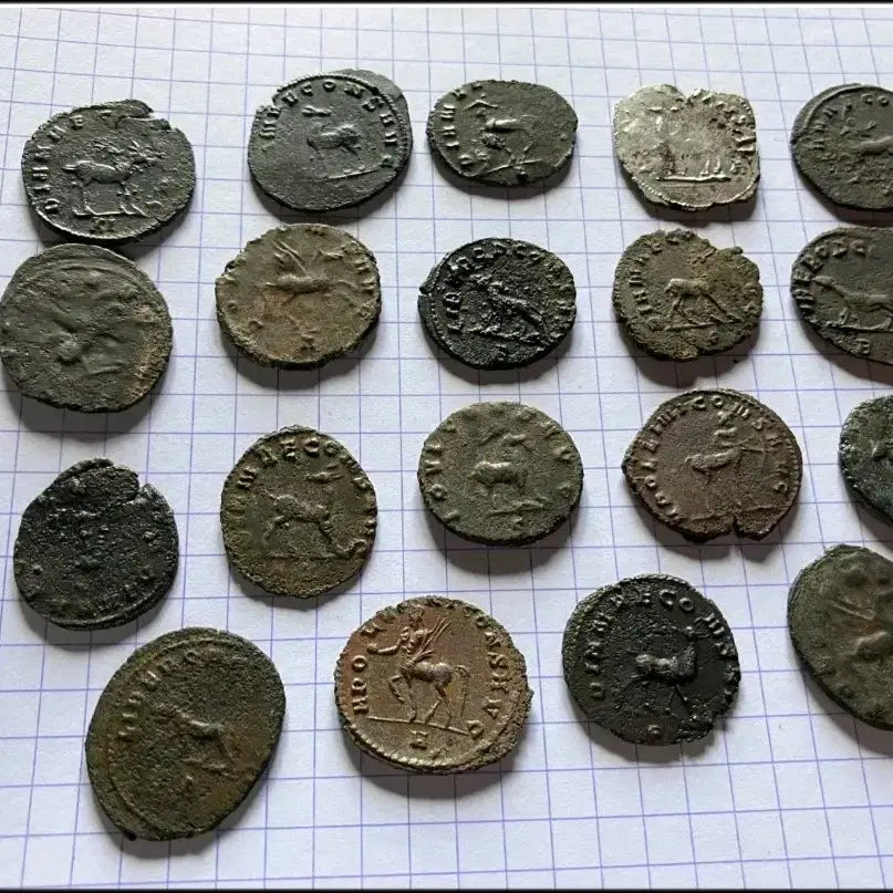 [BUNJANG] Roman Coin Collection - Gallaenus Zoo Series (19 Coins) / 로마 주화 동전 인기 시리즈 급매합니다