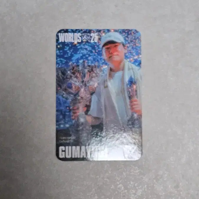 [BUNJANG] Gumayusi 2025 Worlds Skin Photocard / 구마유시 GUMAYUSI 2025 월즈 스킨 포토카드