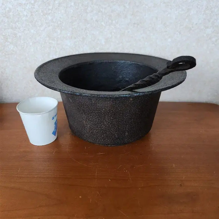 [BUNJANG] Cast Iron Brazier with Lid / 무쇠 갓 화로