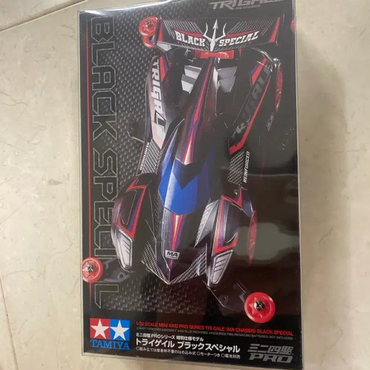 [BUNJANG] Tamiya Trygale Black Special 95413 Mini 4WD Model Kit / 타미야 트라이게일 블랙 스페셜 95413 미니카