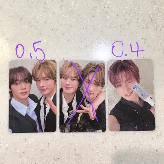 [BUNJANG] Tours Concert 42 Zone Photocard / 투어스 콘서트 42존 포카