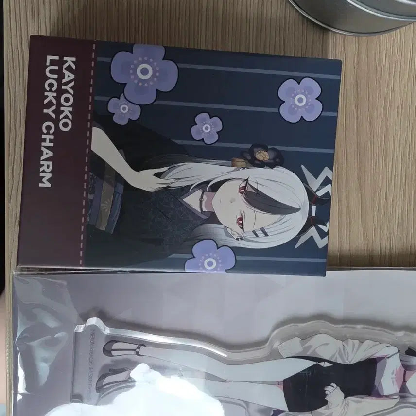 [BUNJANG] Kayoko Acrylic Stand &amp; Mini Figure Lucky Charm Bundle Set / 카요코 아크릴 스탠드, 미니 피규어, 럭키챰