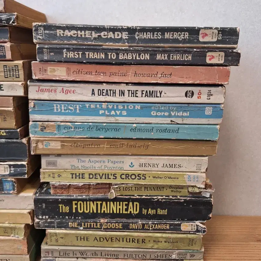 [BUNJANG] 1950s Vintage American Novel Books (64 Volumes) / 1950년대 빈티지 미국(원서) 소설책 64권