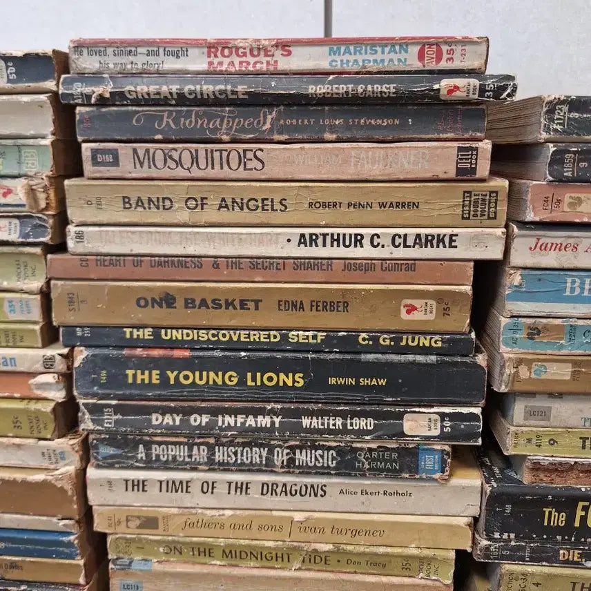 [BUNJANG] 1950s Vintage American Novel Books (64 Volumes) / 1950년대 빈티지 미국(원서) 소설책 64권