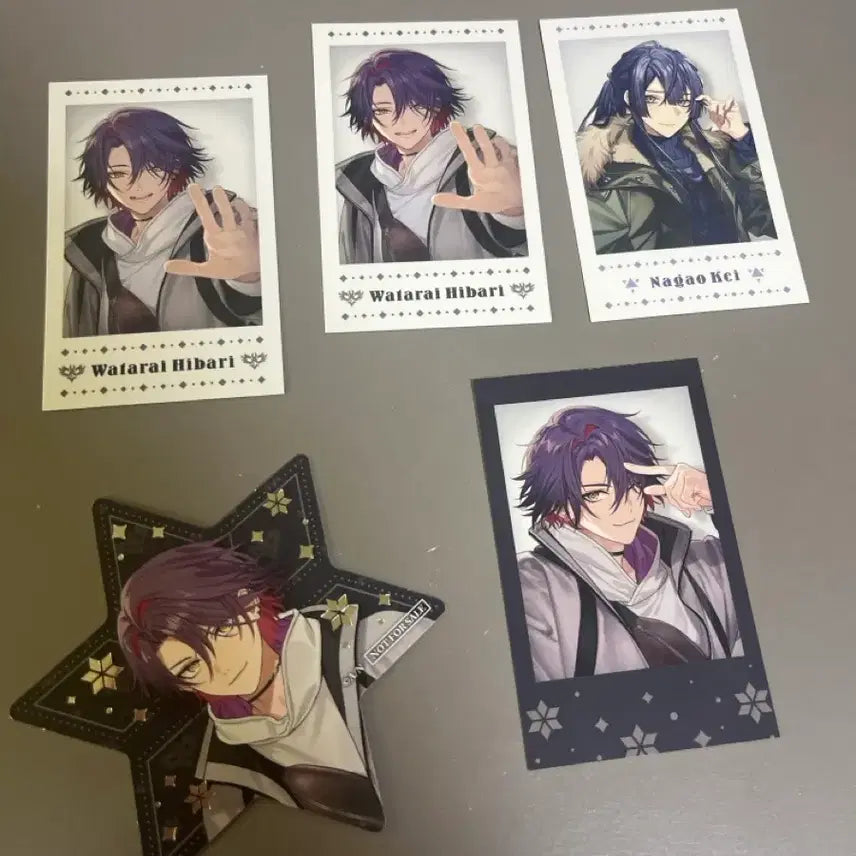 [BUNJANG] NIJISANJI Watarai Hibari, Nagao Kei Winter Date 2024 Special Polaroid Set / 니지산지 와타라이 히바리 나가오 케이 윈터데이트2024 특전포함