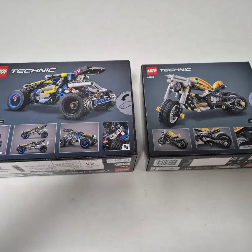[BUNJANG] LEGO Technic Race Buggy 42164 &amp; Motorbike 42165 Set / 레고 테크닉 레이스 버기 42164 / 모터바이크 42225 새상품