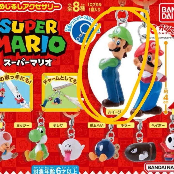 [BUNJANG] Super Mario Luigi Figure (Sealed) / (미개봉 새상품) 슈퍼마리오 루이지 메지루시