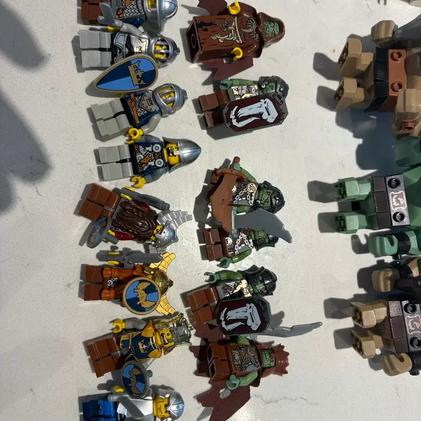 [BUNJANG] LEGO Castle Troll Minifigure Bundle Set / 레고 캐슬 트롤 미니피규어 일괄