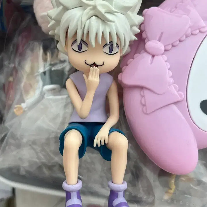 [BUNJANG] Hunter x Hunter Killua Cat Ear Noodle Stopper Figure / 헌터헌터 키르아 고양이 귀 누들스토퍼 피규어