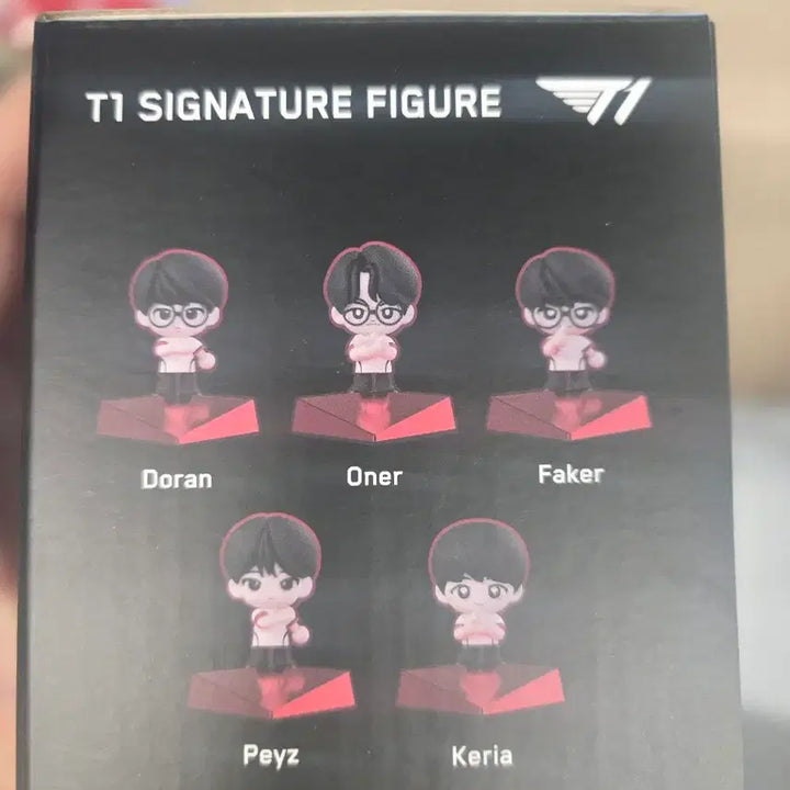 [BUNJANG] T1 Official Signature Figure Full Set / T1 정품 시그니처 피규어 풀세트