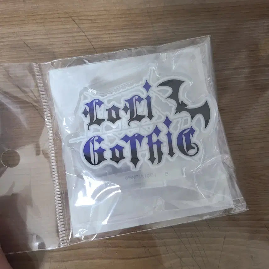 [BUNJANG] Aikatsu Ruriko Gothic Brand Logo Acrylic Stand / 아이카츠 로리고딕 브랜드 로고 아크릴 스탠드 아이엠스타 유리카