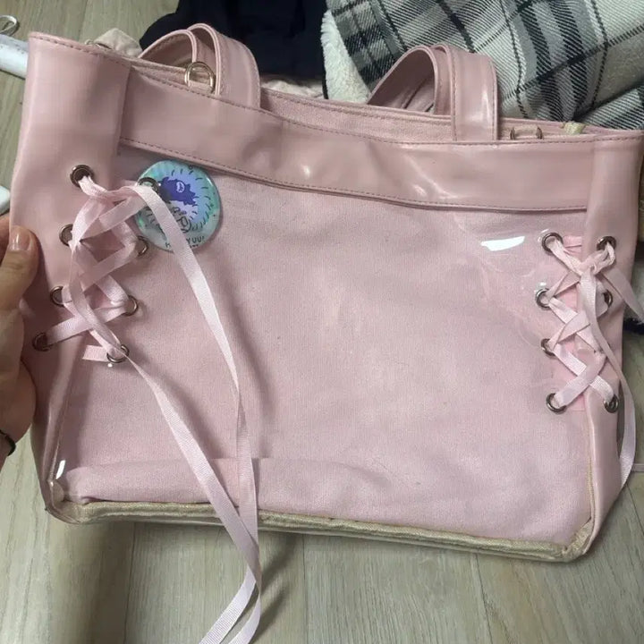 [BUNJANG] Haikyu!! Ita Bag Pink / 하이큐 이타백