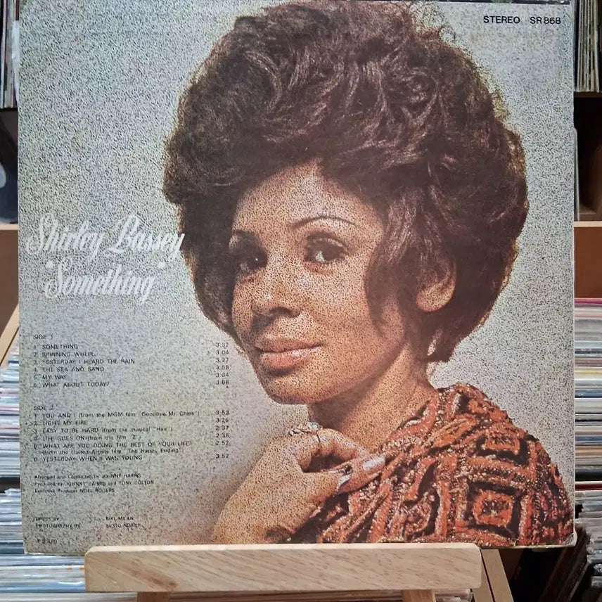 [BUNJANG] Shirley Bassey Something LP / 영국 유명 여자 팝 가수 셜리 베이시 LP 할인