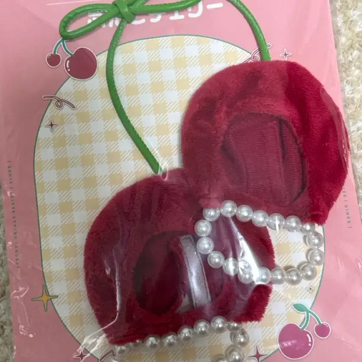 [BUNJANG] Ensemble Stars! Patissier! 3rd Bear Plush Outfit Cherry Hat / 앙스타 패티쓰리 곰누이옷 체리모자