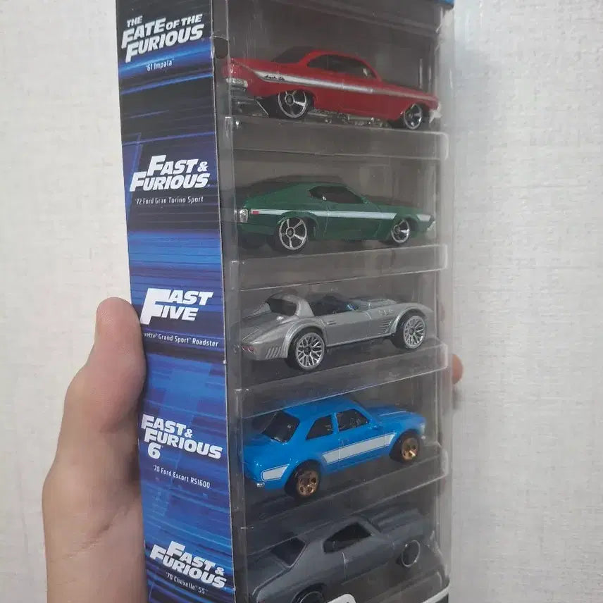 [BUNJANG] Hot Wheels Fast &amp; Furious 6 5-Pack (Incl. Gran Torino) / 핫휠 분노의질주6 5팩(그랜토리노 포함)