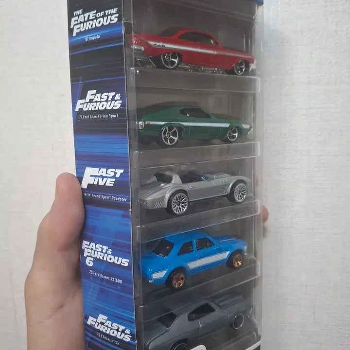 [BUNJANG] Hot Wheels Fast &amp; Furious 6 5-Pack (Incl. Gran Torino) / 핫휠 분노의질주6 5팩 미개봉(그랜토리노 포함)