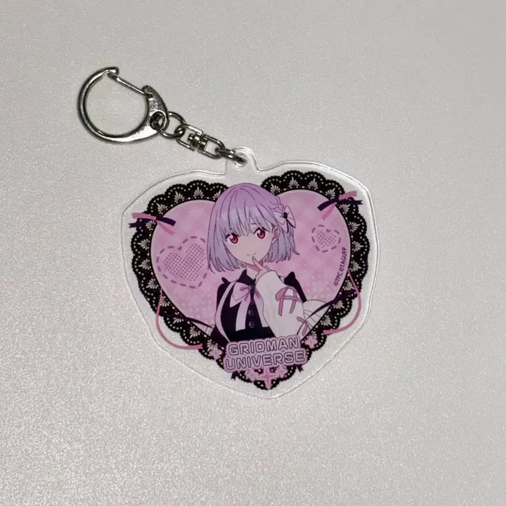 [BUNJANG] Gridman Universe Akane Shinjo Dark Girly Fashion Ver. Acrylic Keychain / 그리드맨 유니버스 신조 아카네 다크 걸리 패션Ver. 양지뢰 미소녀 키링