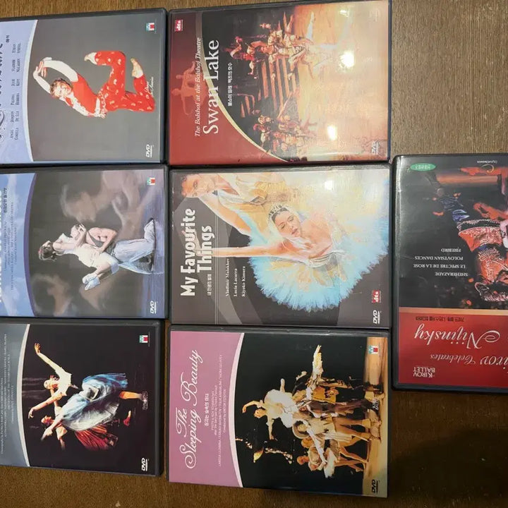 [BUNJANG] Ballet Collection Essential Edition DVD / (택포)발레 DVD 컬렉션 에센셜 에디션 8종