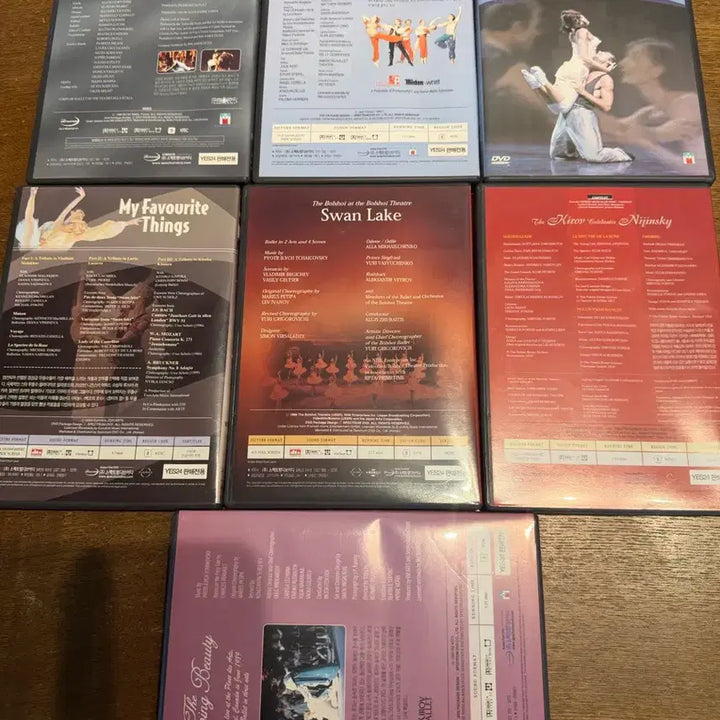 [BUNJANG] Ballet Collection Essential Edition DVD / (택포)발레 DVD 컬렉션 에센셜 에디션 8종