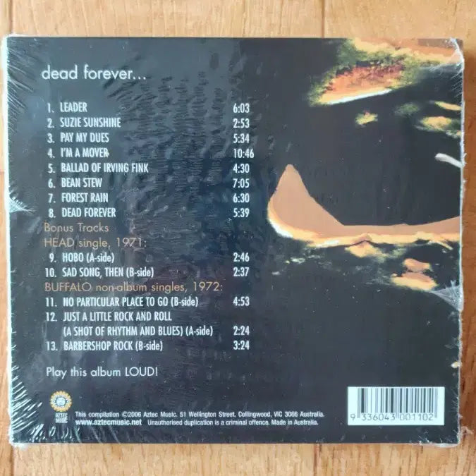 [BUNJANG] Buffalo Dead Forever Digipack CD (Sealed) / Buffalo 미개봉 CD Digipack