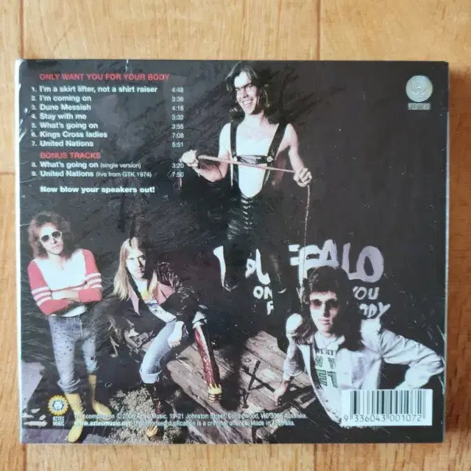 [BUNJANG] Buffalo Only Want You For Your Body Digipack CD (Sealed) / Buffalo 미개봉 CD Digipack