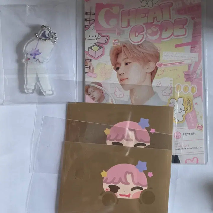 [BUNJANG] Zion Yume Lucky Draw Cheats Code Birthday Cafe Bundle Set / 시온 유메님 생카 럭드양도