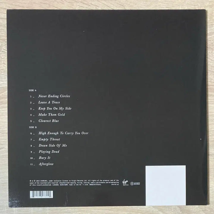 [BUNJANG] Chvrches Every Open Eye LP (Colored Vinyl) / 처치스 Chvrches - Every Open Eye LP 판매 (컬러반
