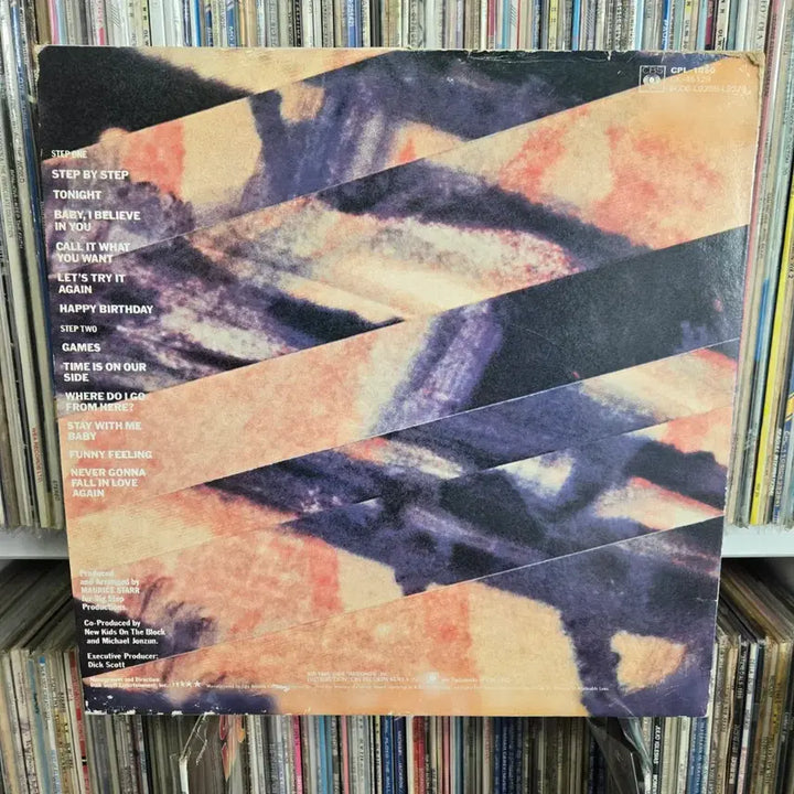 [BUNJANG] New Kids on the Block Step by Step LP Vinyl (Mint Condition) / 뉴키즈온더블록 Step by Step LP판 민트급