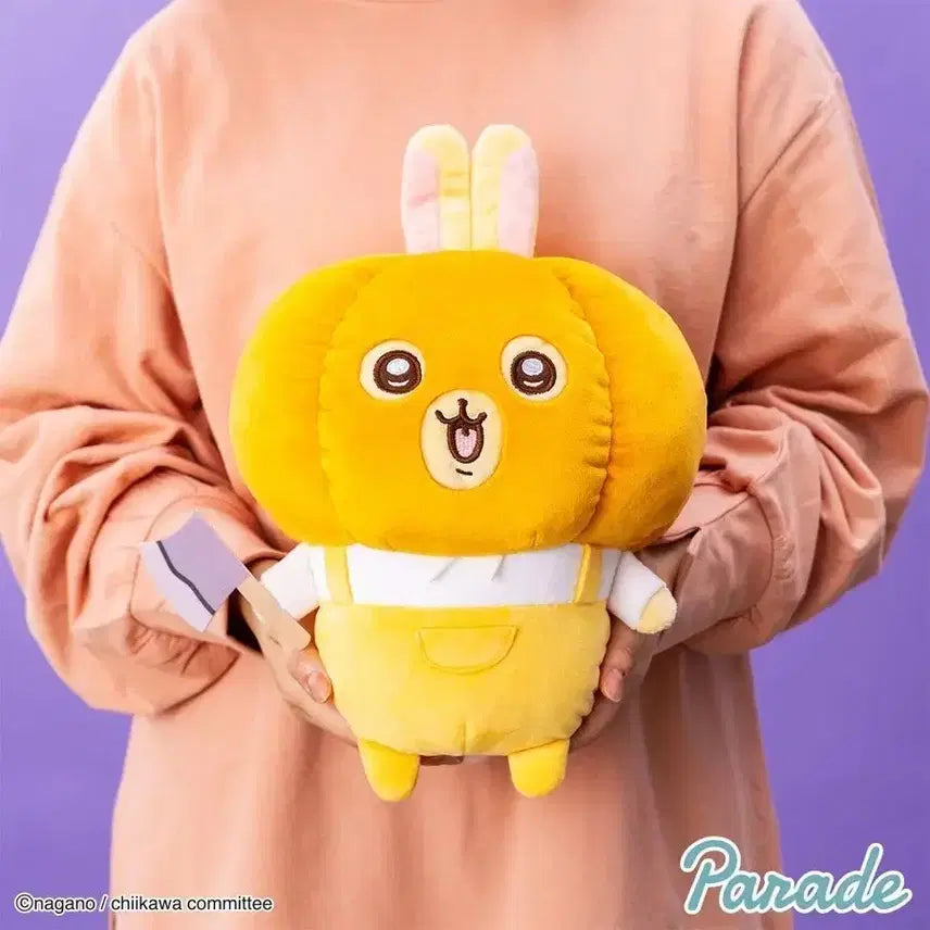 [BUNJANG] Chiikawa Usagi Big Nuigurumi Plush / 치이카와 먼작귀 퍼레이드 big 빅누이구루미 호박 우사기 호사기 인형