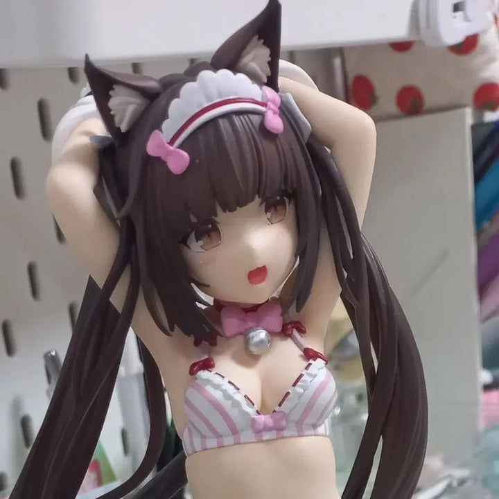 [BUNJANG] Nekopara Chocolat Figure (Outfit Change) / 네코파라 쇼콜라 옷 갈아입는 피규어