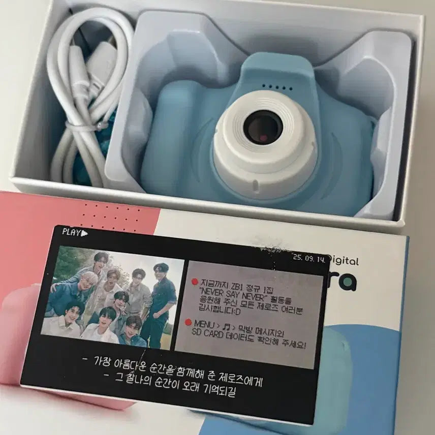 [BUNJANG] ZB1 Zerobaseone Toy Camera Iconic Comeback Support Item / 제베원 토이카메라 역조공