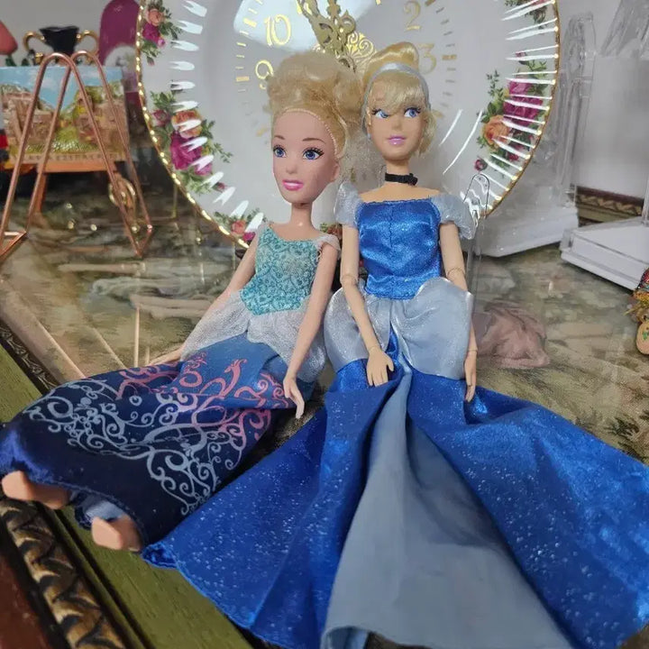 [BUNJANG] Disney Cinderella Doll 2-Piece Set / 디즈니 신데렐라 인형 2개 세트