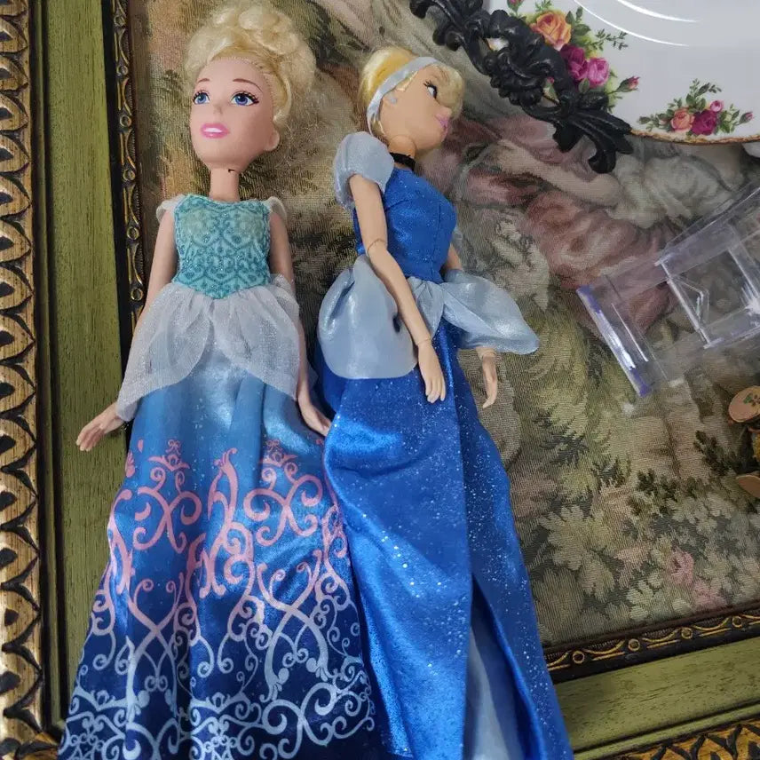 [BUNJANG] Disney Cinderella Doll 2-Piece Set / 디즈니 신데렐라 인형 2개 세트