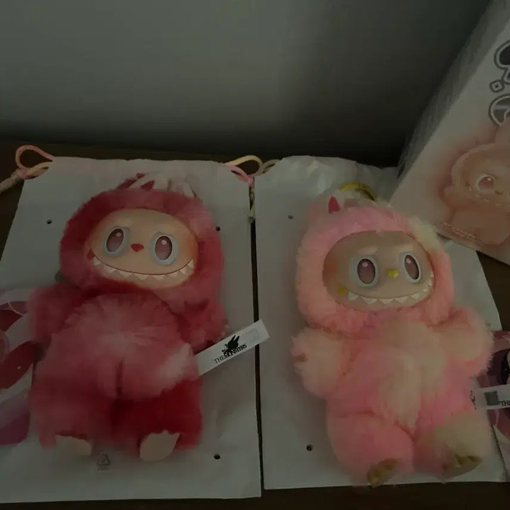 [BUNJANG] Pop Mart Labubu Highlight Lovely Red/Pink / 팝마트 라부부 하이라이트 사랑/러블리 레드/핑크