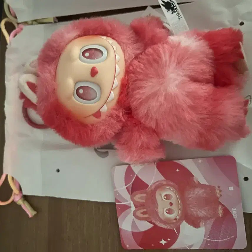 [BUNJANG] Pop Mart Labubu Highlight Lovely Red/Pink / 팝마트 라부부 하이라이트 사랑/러블리 레드/핑크